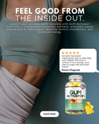 GLP-1 Support Gummies with Berberine, Cinnamon & Turmeric – Appetite Control & Metabolism Support