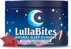 LullaBites Natural Sleep Gummies – Melatonin Free Sleep Support with L-Theanine & Magnesium