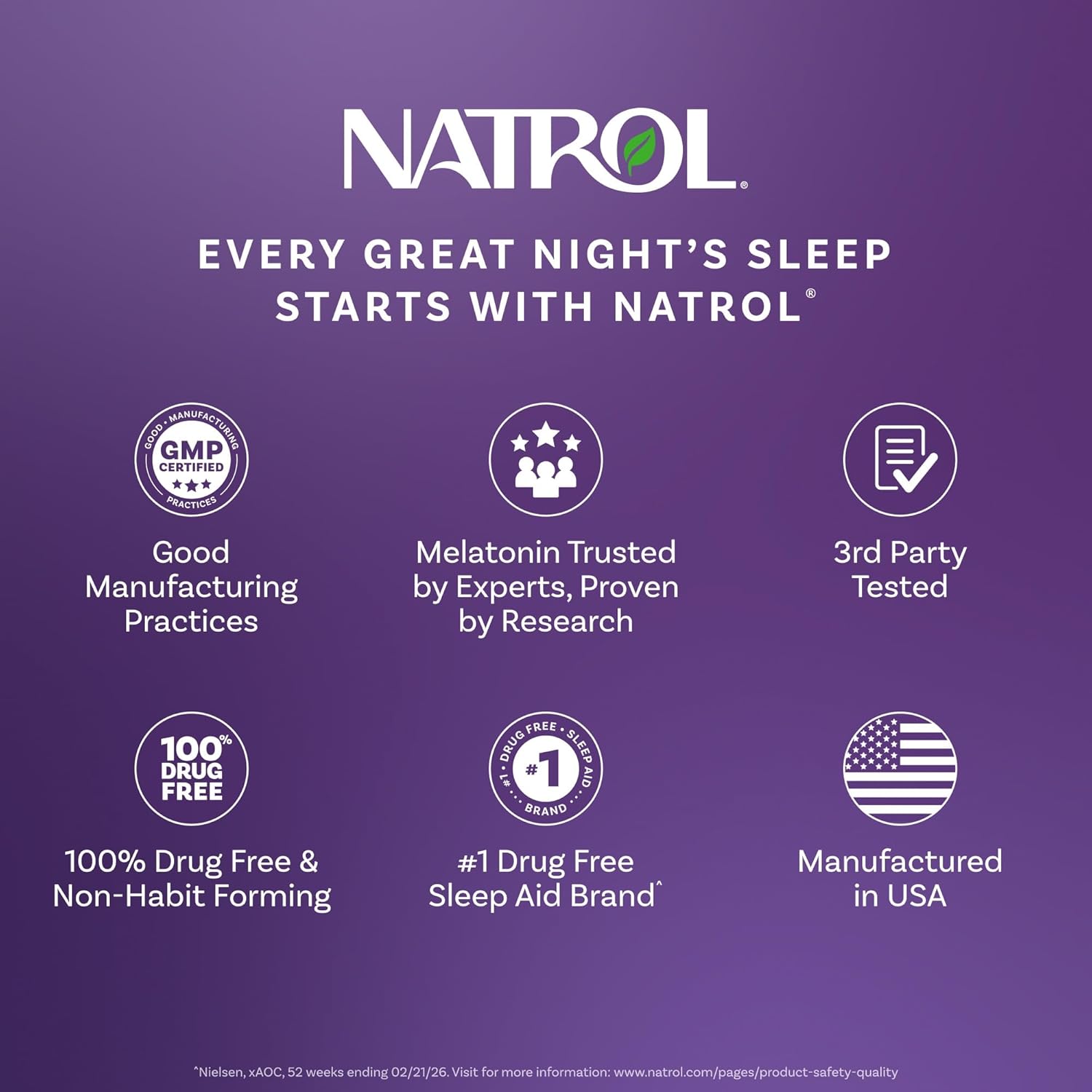 Natrol Melatonin 10mg Sleep Gummies – Strawberry Sleep Support for Adults