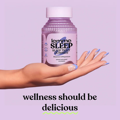 Lemme Sleep Gummies with 5mg Melatonin – Relaxing Sleep Aid for Women