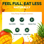 GLP-1 Support Gummies with Berberine, Cinnamon & Turmeric – Appetite Control & Metabolism Support