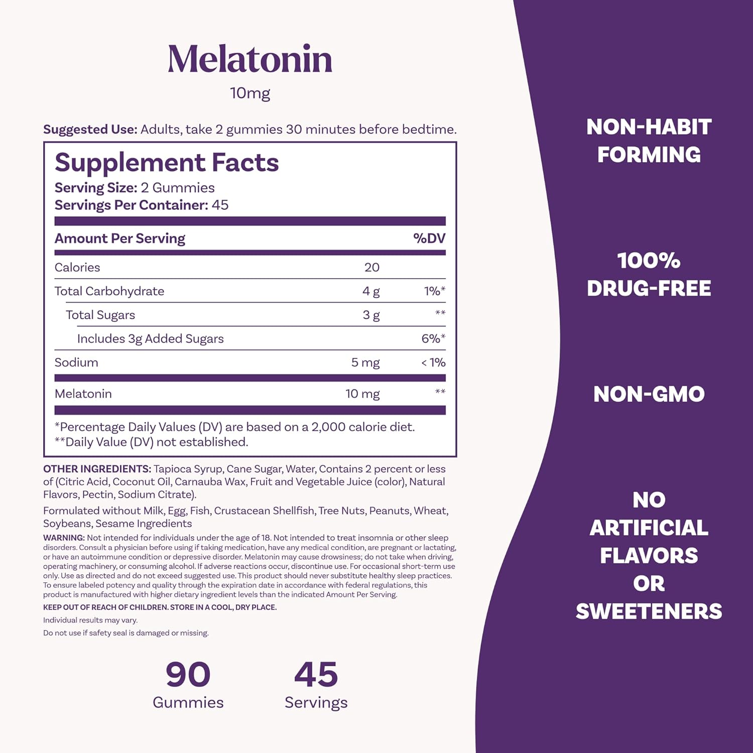 Natrol Melatonin 10mg Sleep Gummies – Strawberry Sleep Support for Adults