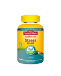 Nature Made Wellblends Stress Relief Gummies with L-Theanine & GABA – Strawberry 40 Count