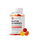 iRestore Biotin Gummies 10,000 mcg – Hair, Skin & Nails Vitamins for Women & Men