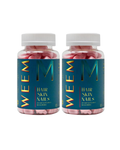 WEEM Hair Skin and Nails Gummies with Biotin – Hair Growth & Beauty Vitamins