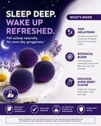 ZzzQuil Pure Zzzs Melatonin Gummies 2mg – Sleep Aid with Chamomile & Lavender