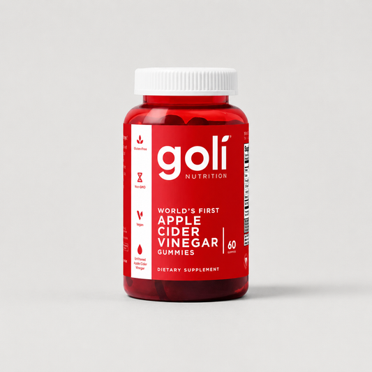 Goli Apple Cider Vinegar Gummies with Vitamin B12, Beetroot & Pomegranate – ACV Support