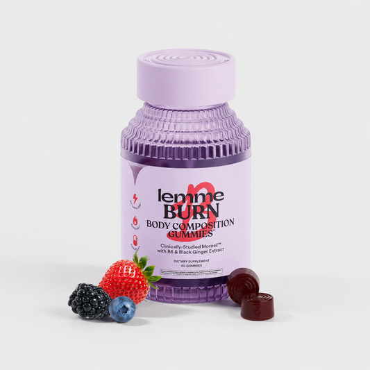 Lemme Burn Belly Fat Gummies with Morosil, Black Ginger & Chromium – Metabolism Support